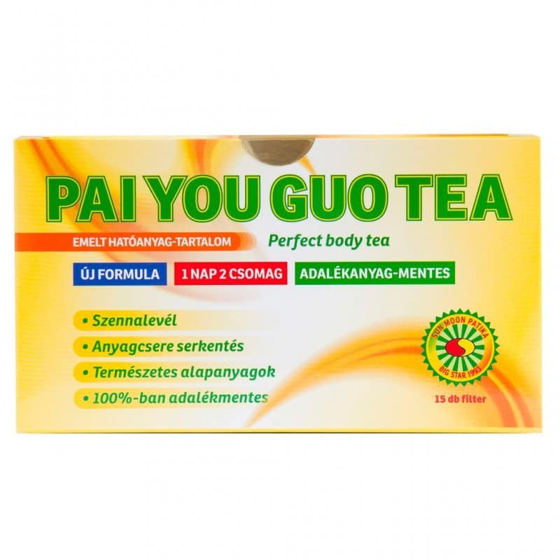 Sun Moon Pai you gou tea extra erős - 18 filter 1 Sun Moon Pai you gou tea extra erős - 18 filter
