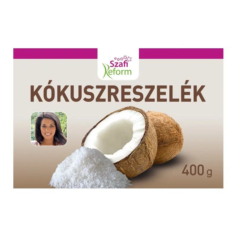 Szafi Reform Kókuszreszelék - 400g 1 Szafi Reform Kókuszreszelék - 400g
