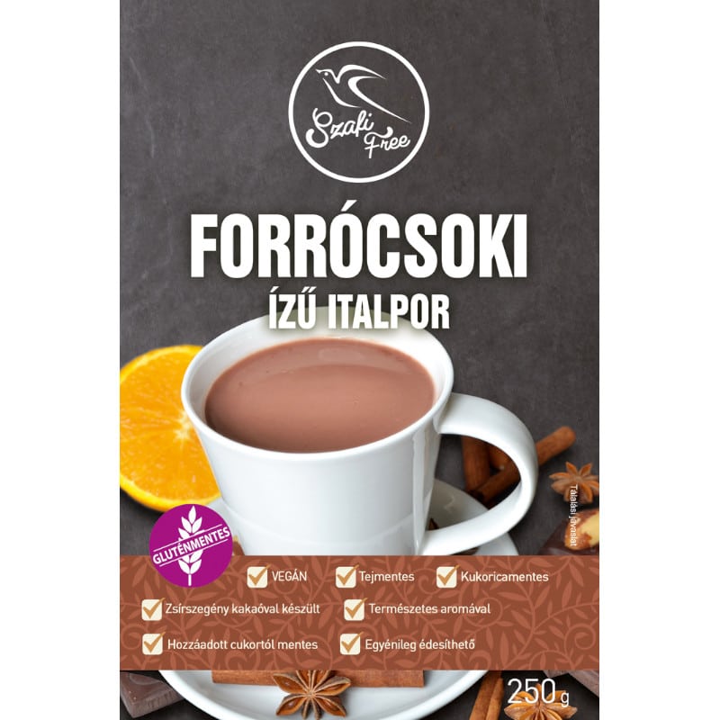 Szafi Free Forró Csoki italpor - 250g 1 Szafi Free Forró Csoki italpor - 250g