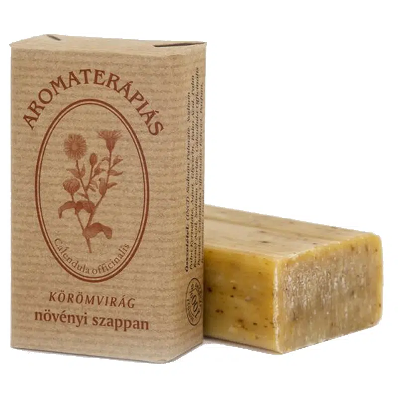 Tulasi Aromaterápiás körömvirágos szappan - 90 g 1 Tulasi Aromaterápiás körömvirágos szappan - 90 g