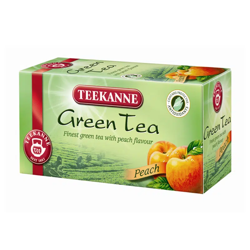 Teekanne zöld tea őszibarackkal - 20 filter 1 Teekanne zöld tea őszibarackkal – 20 filter