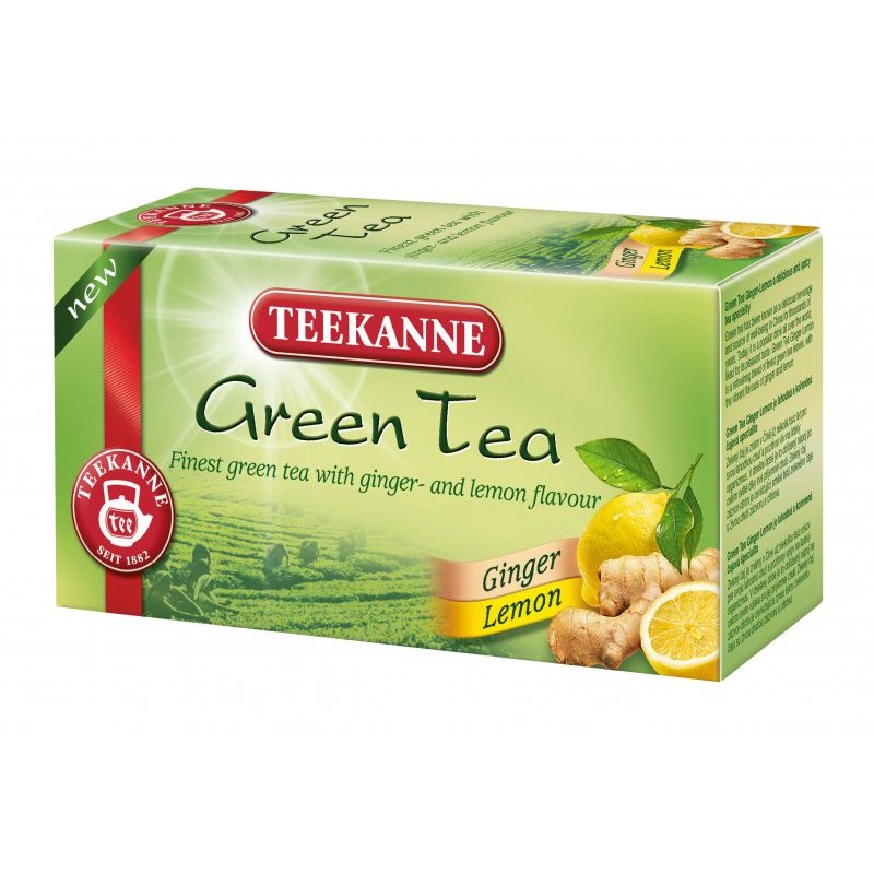 Teekanne zöld tea gyömbér-citrom tea - 20 filter 1 Teekanne zöld tea gyömbér-citrom tea – 20 filter
