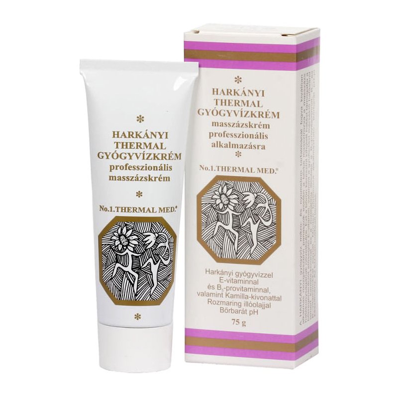 Thermál Harkányi gyógyvíz krém - 75g 1 Thermál Harkányi gyógyvíz krém - 75g