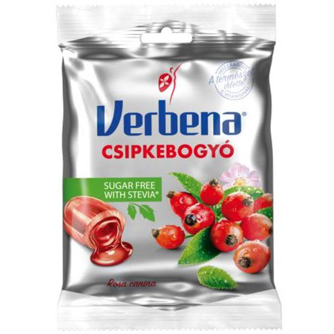 Verbena csipkebogyó light cukorka - 60g 1 Verbena csipkebogyó light cukorka - 60g