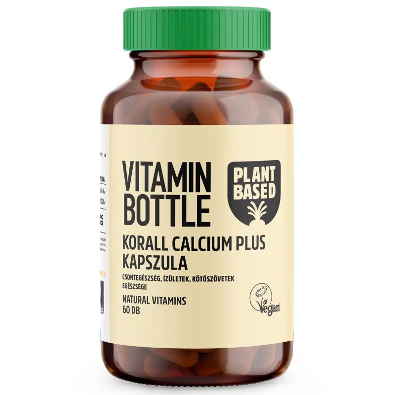 Vitamin Bottle Korall Kalcium Plus kapszula - 60db 1 Vitamin Bottle Korall Kalcium Plus kapszula - 60db