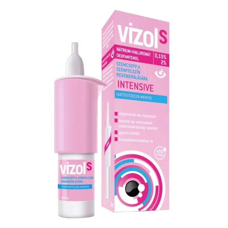 Vizol S 0,15% Intensive oldatos szemcsepp - 10ml 1 Vizol S 0,15% Intensive oldatos szemcsepp - 10ml