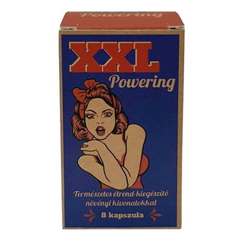 XXL Powering potencianövelő kapszula - 8db 1 XXL Powering potencianövelő kapszula - 8db