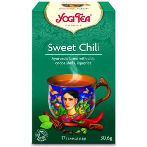 Yogi Bio Édes chili tea - 17 filter/doboz