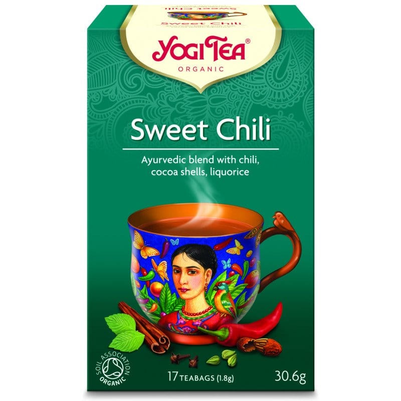 Yogi Bio Édes chili tea - 17 filter/doboz 1 Yogi Bio Édes chili tea - 17 filter/doboz