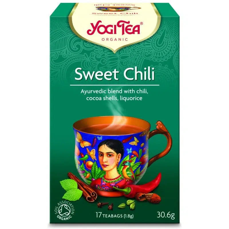 Yogi Bio Édes chili tea - 17 filter/doboz 1 Yogi Bio Édes chili tea - 17 filter/doboz