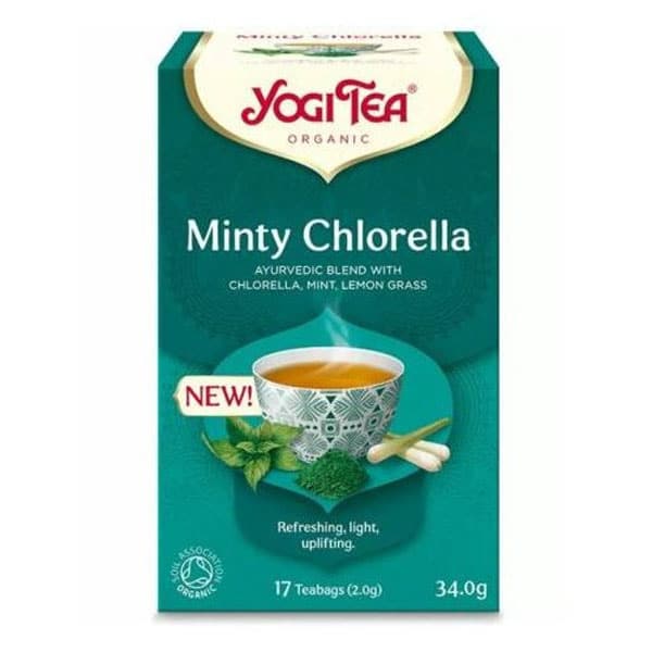 Yogi Bio Mentás tea chlorella algával - 17 filter/doboz 1 Yogi Bio Mentás tea chlorella algával - 17 filter/doboz