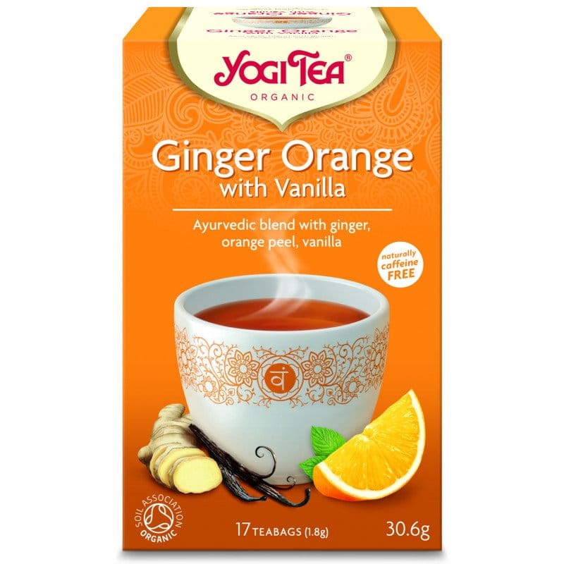 Yogi Bio narancsos gyömbér tea vaníliával - 17 filter/doboz 1 Yogi Bio narancsos gyömbér tea vaníliával - 17 filter/doboz
