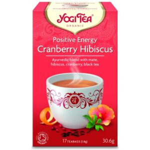 Yogi Bio Pozitív energia bio tea áfonyával és hibiszkusszal - 17 filter