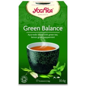 Yogi Bio zöld egyensúly tea - 17 filter/doboz