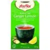 Yogi Bio zöld tea gyömbérrel, citrommal - 17 filter/doboz