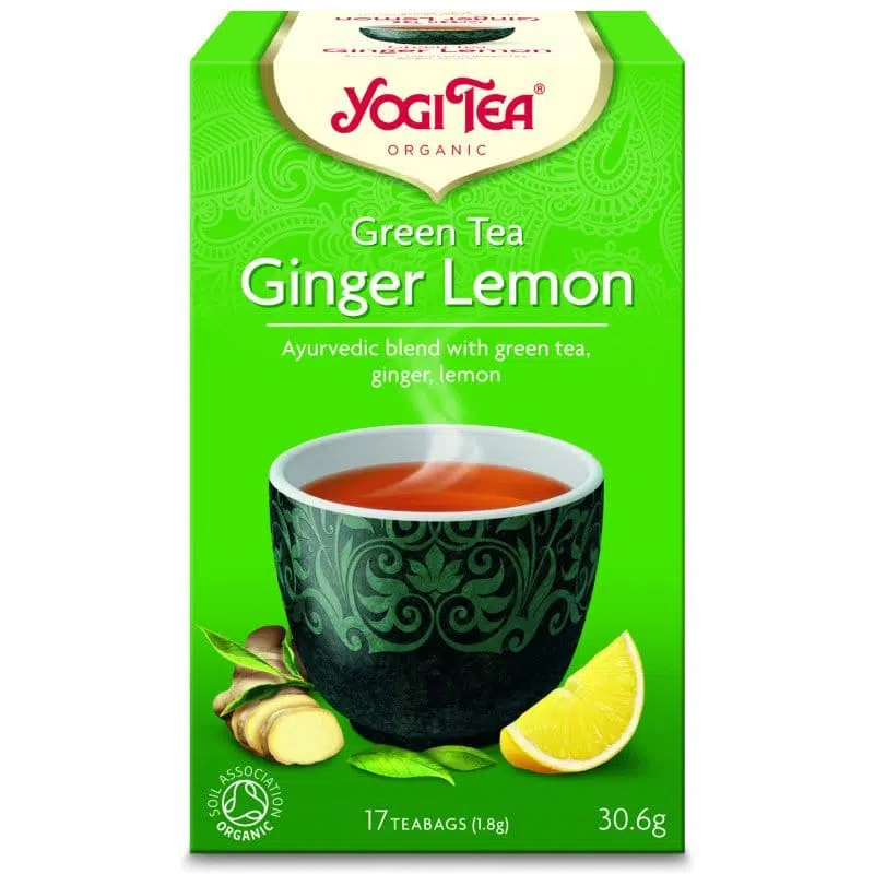 Yogi Bio zöld tea gyömbérrel, citrommal - 17 filter/doboz 1 Yogi Bio zöld tea gyömbérrel, citrommal - 17 filter/doboz