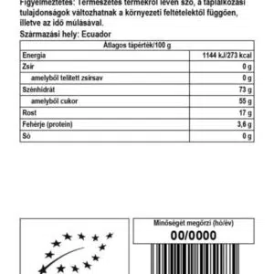 Biomenü BIO Banán pehely - 125g 3 Biomenü BIO Banán pehely - 125g - Image 2