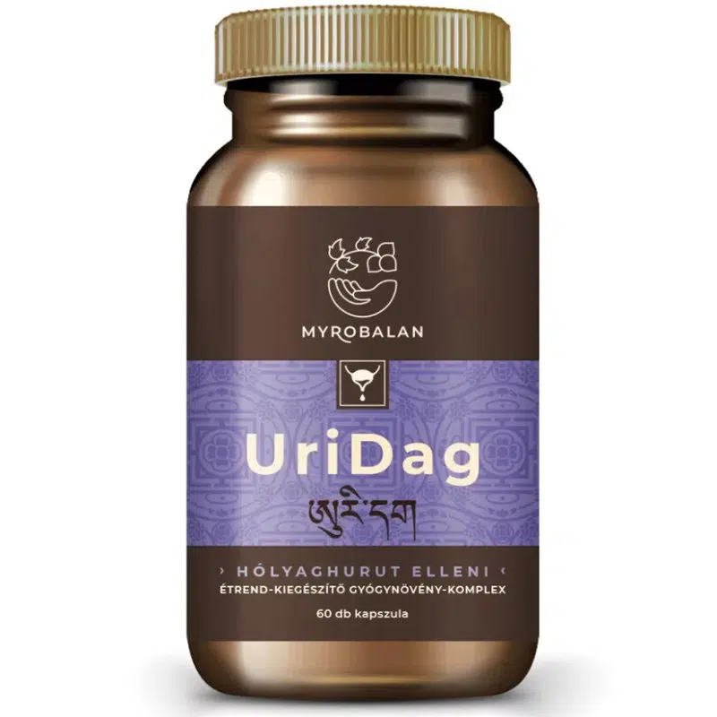 Myrobalan UriDag - hólyaghurut és húgyúti fertőzésekre kapszula - 60db 1 Myrobalan UriDag - hólyaghurut és húgyúti fertőzésekre kapszula - 60db