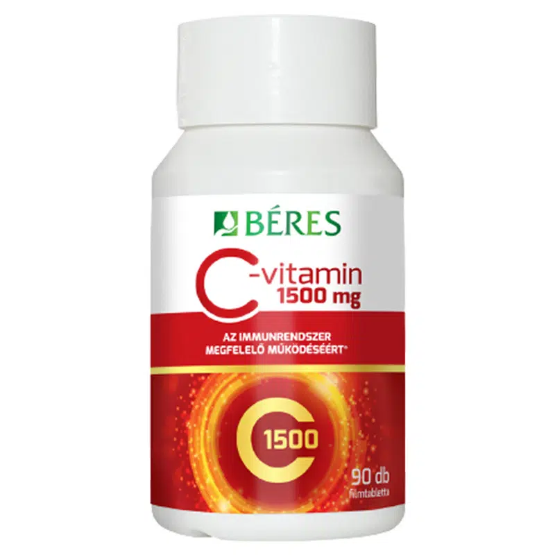Béres C-vitamin 1500mg filmtabletta - 90db 1 Béres C-vitamin 1500mg filmtabletta - 90db