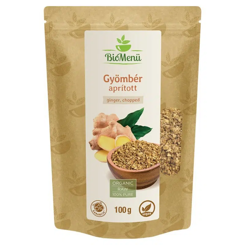 Biomenü Bio Gyömbér aprított - 100g 1 Biomenü Bio Gyömbér aprított - 100g