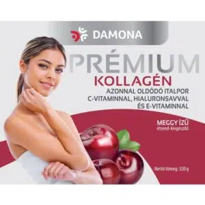 Damona Prémium Kollagén meggy ízű italpor - 320g
