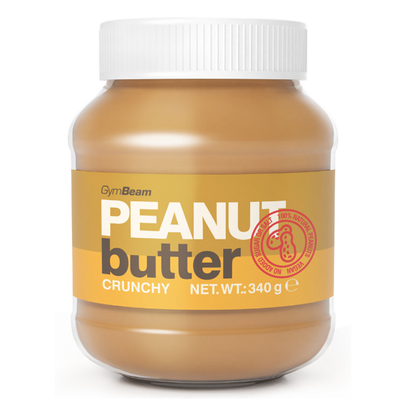 GymBeam Peanut Butter (Földimogyoróvaj) - 340g 1 GymBeam Peanut Butter (Földimogyoróvaj) - 340g