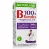 Naturland B 100% komplex + Magnézium kapszula - 60db