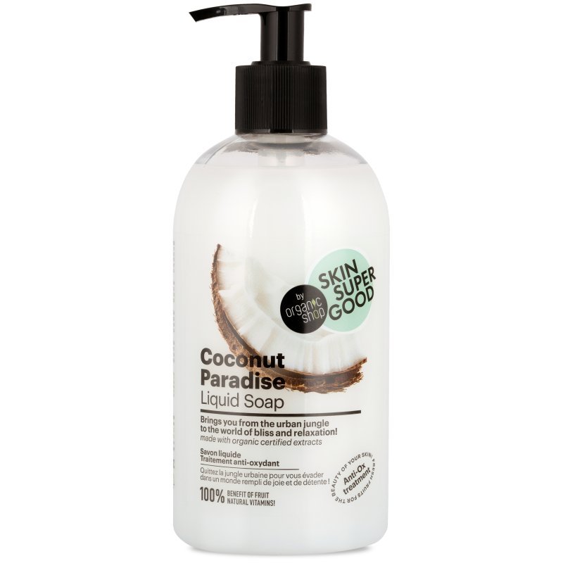 Skin Super Good ''Coconut Paradise'' folyékony szappan - 500ml 1 Skin Super Good ''Coconut Paradise'' folyékony szappan - 200ml