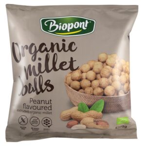 Biopont Extrudált kölesgolyó földimogyorós - 75g