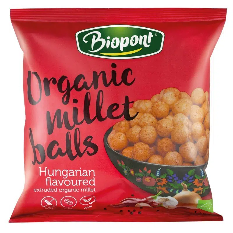 Biopont Extrudált kölesgolyó, magyaros ízesítésű - 75g 1 Biopont Extrudált kölesgolyó, magyaros ízesítésű - 75g
