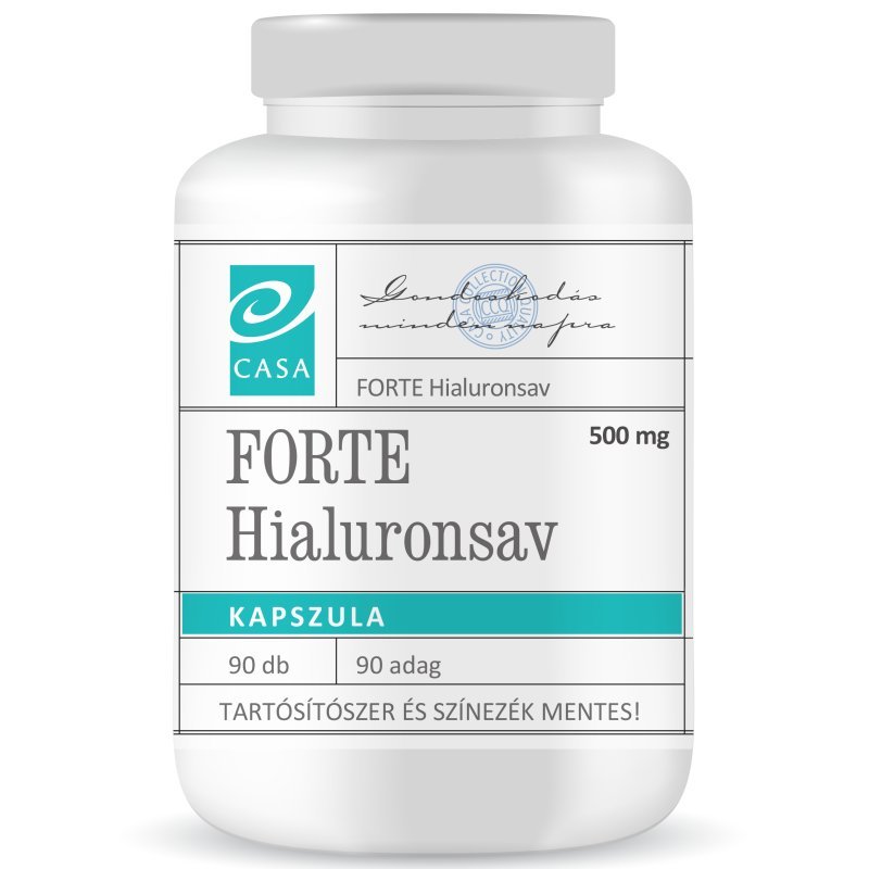 Casa Forte Hialuronsav kapszula - 90db 1 Casa Forte Hialuronsav kapszula - 90db