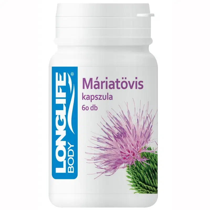Longlife Máriatövis kapszula - 60db 1 Longlife Máriatövis kapszula - 60db