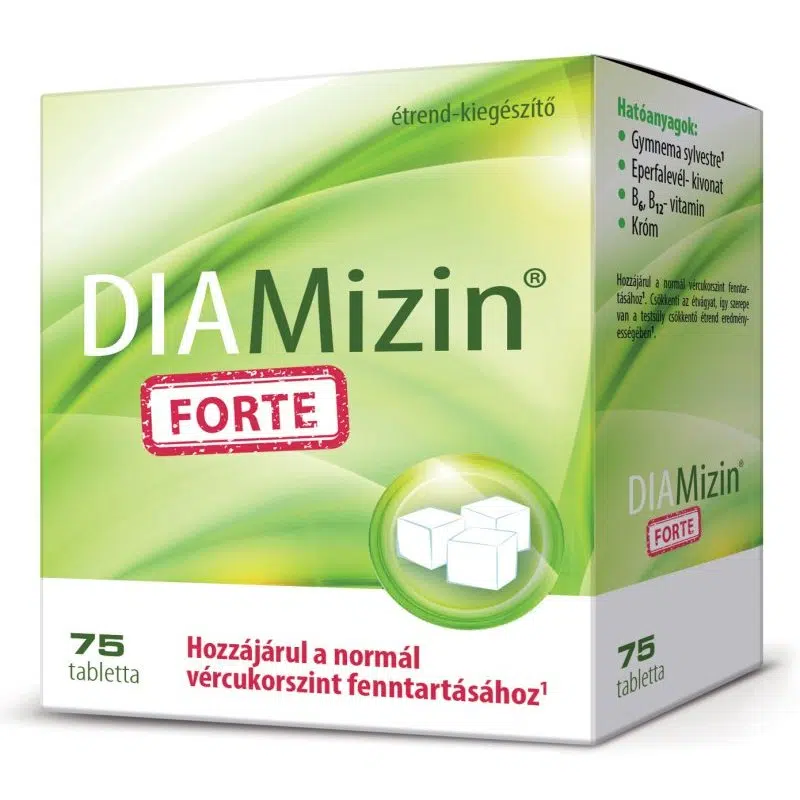 Diamizin FORTE - Gymnema sylvestre kapszula - 75db 1 Diamizin FORTE - Gymnema sylvestre kapszula - 75db