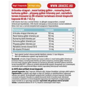 Dr. Herz Máj komplex kapszula - 60db - Image 2