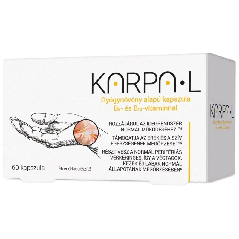 Karpal-L kapszula - 60db 1 Karpal-L kapszula - 60db