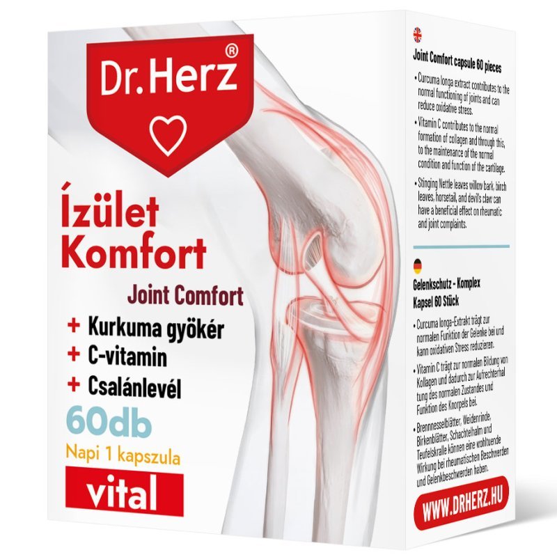 Dr. Herz Ízület komfort kapszula - 60db 1 Dr. Herz Ízület komfort kapszula - 60db