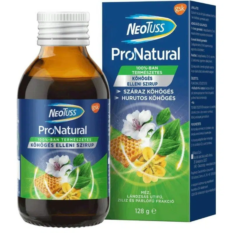 NeoTuss Pronatural köhögés elleni szirup - 128g 1 NeoTuss Pronatural köhögés elleni szirup - 128g