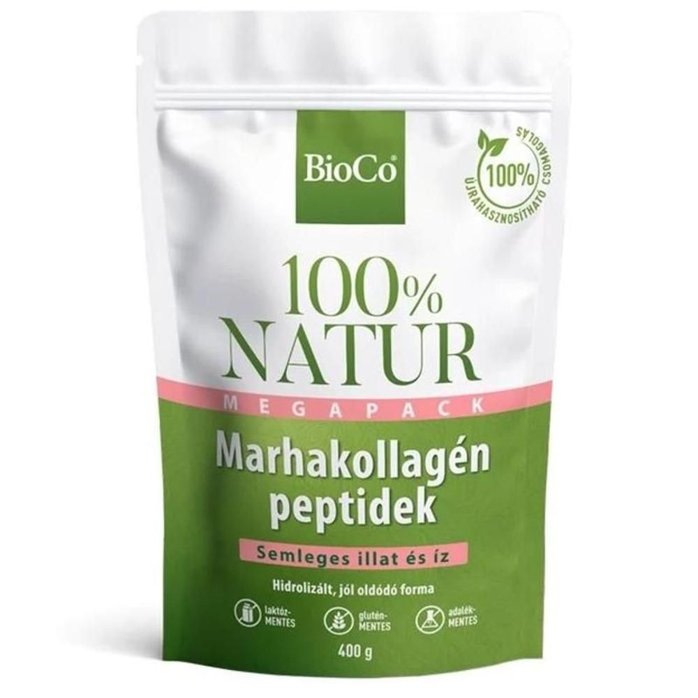 BioCo 100% NATUR Marhakollagén peptidek Megapack - 400g 1 BioCo 100% NATUR Marhakollagén peptidek Megapack - 400g