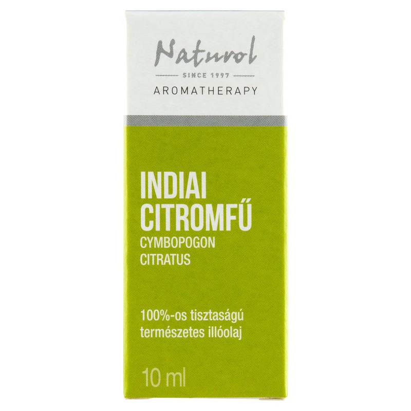 Naturol Indiai citromfű illóolaj - 10ml 1 Naturol Indiai citromfű illóolaj - 10ml