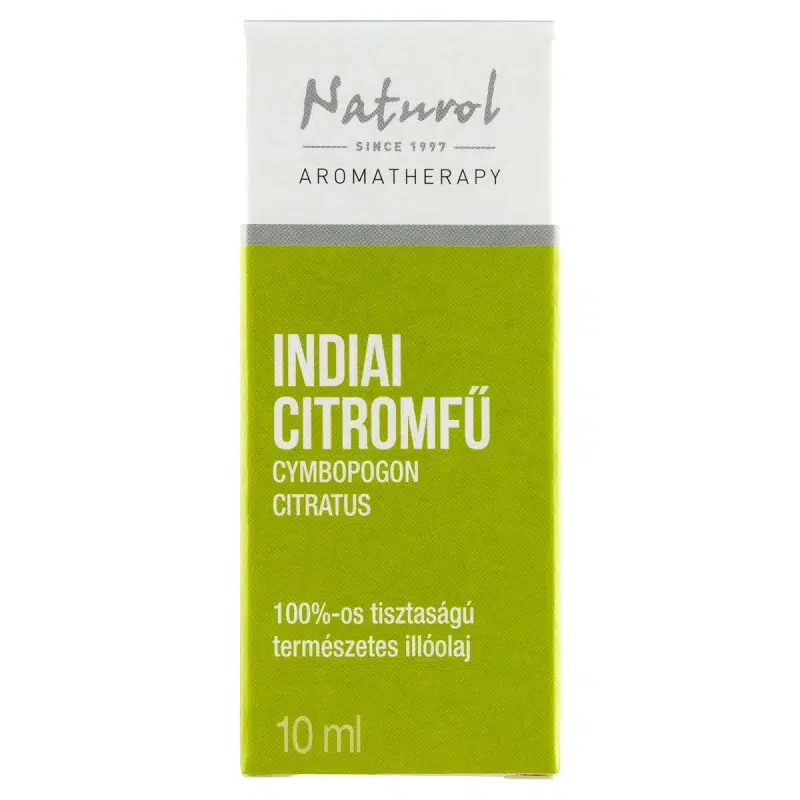 Naturol Indiai citromfű illóolaj - 10ml 1 Naturol Indiai citromfű illóolaj - 10ml