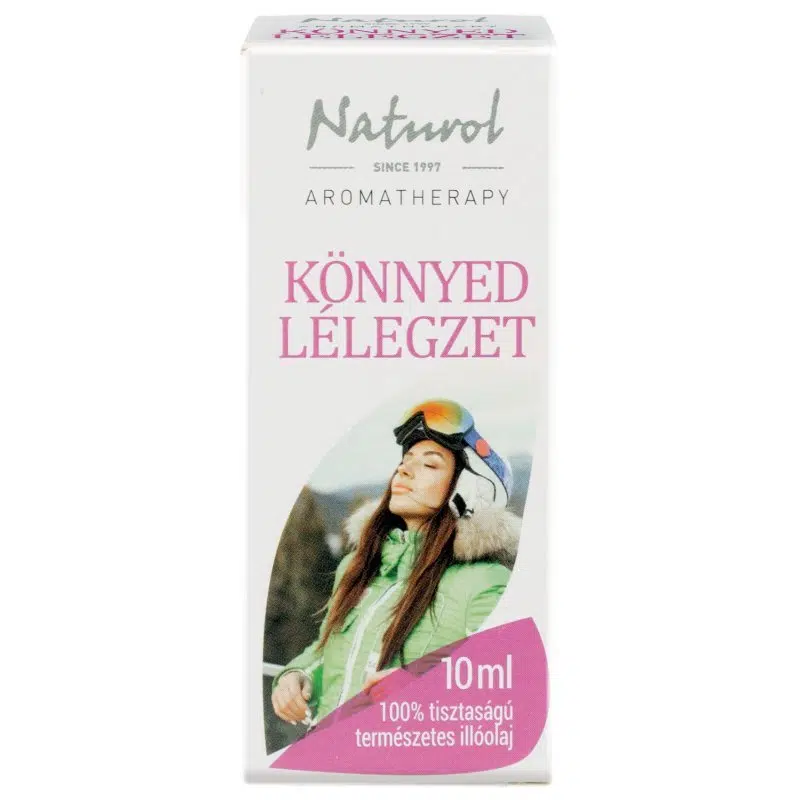 Naturol Könnyed lélegzet illóolaj keverék - 10ml 1 Naturol Könnyed lélegzet illóolaj keverék - 10ml