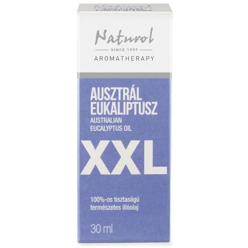 Naturol XXL Ausztrál Eukaliptusz illóolaj - 30ml 1 Naturol XXL Ausztrál Eukaliptusz illóolaj - 30ml
