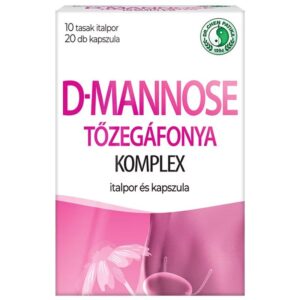 Dr. Chen D-Mannose Tőzegáfonya Komplex italpor+kapszula - 10 tasak+20db kapszula