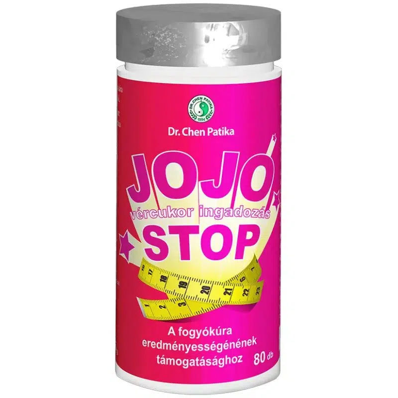 Dr. Chen JOJÓ STOP - Vércukor ingadozás kapszula - 80db 1 Dr. Chen JOJÓ STOP - Vércukor ingadozás kapszula - 80db