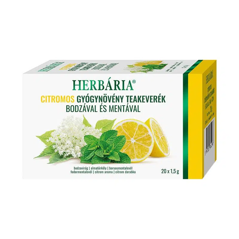 Herbária Citromos gyógynövény teakeverék - 20 filter 1 Herbária Citromos gyógynövény teakeverék - 20 filter