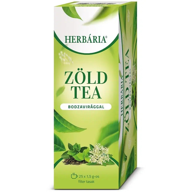 Herbária Zöld tea bodza - 25 filter 1 Herbária Zöld tea bodza - 25 filter