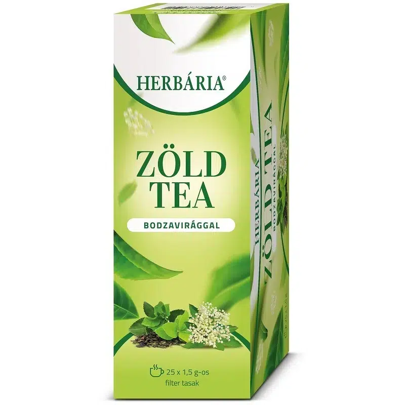 Herbária Zöld tea bodza - 25 filter 1 Herbária Zöld tea bodza - 25 filter