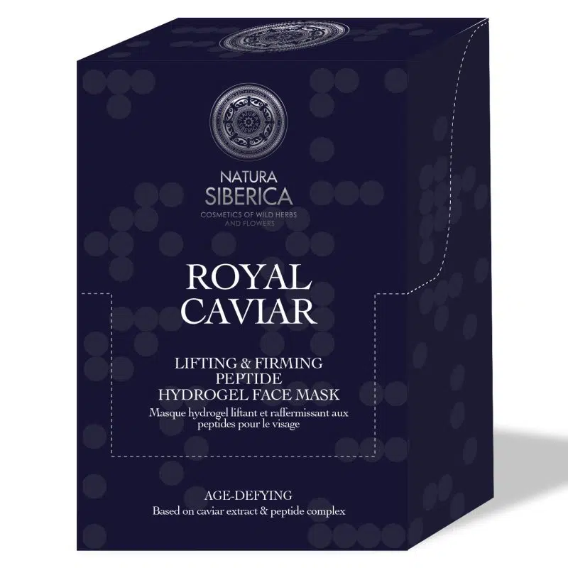 Natura Siberica Royal Caviar Peptides feszesítő hidrogél arcmaszk - 30g 1 Natura Siberica Royal Caviar Peptides feszesítő hidrogél arcmaszk - 30g
