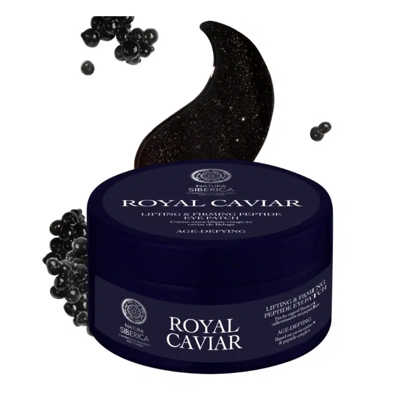 Natura Siberica Royal Caviar Peptides feszesítő szemmaszk - 60db 1 Natura Siberica Royal Caviar Peptides feszesítő szemmaszk - 60db