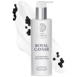 Natura Siberica Royal Caviar Ragyogást adó arctisztító tej - 200ml